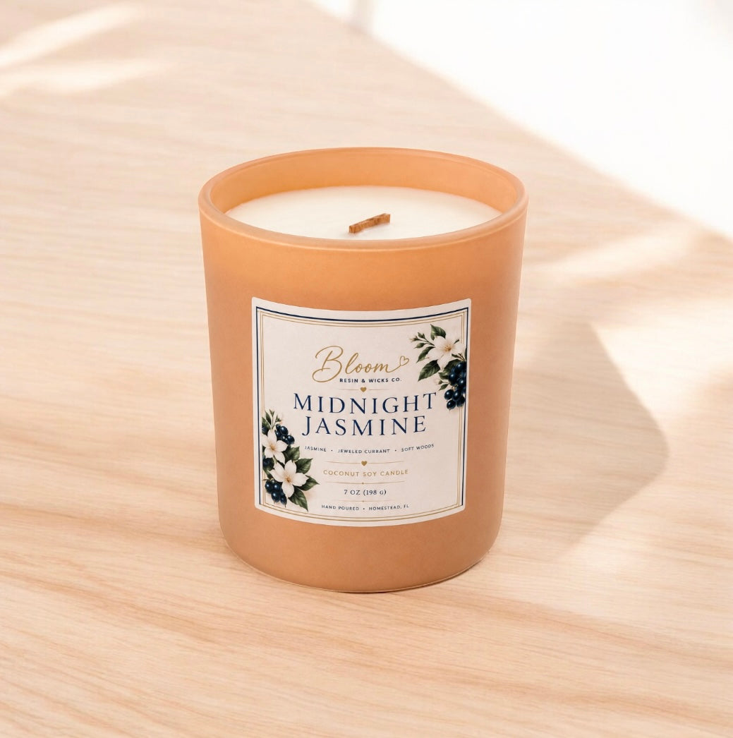 Midnight Jasmine – Coconut Soy Candle